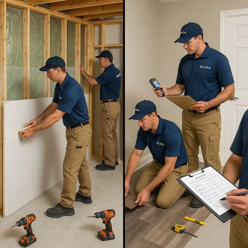 Repairs and Reconstruction process in Gloverville, SC