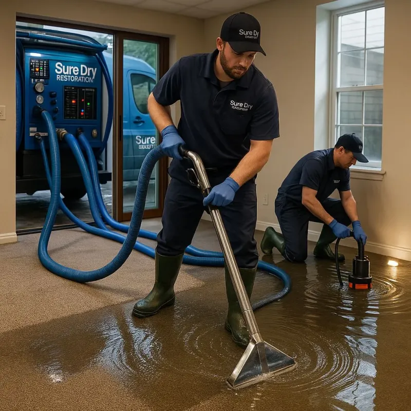 Water Extraction and Removal process in Gloverville, SC